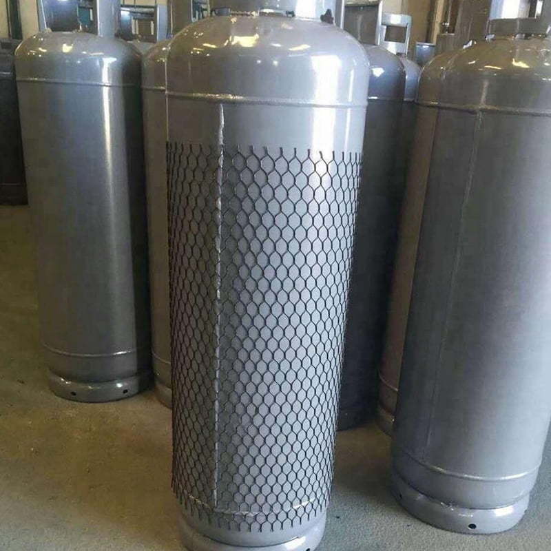 Recyclable Cylinder Protection Plastic Net Cover