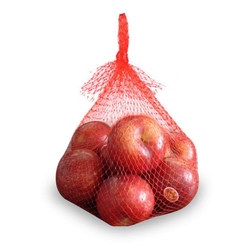 PE Mesh Bag For Vegetables Net Shopping Bag Extruded Plastic PP Storage Mesh Bag