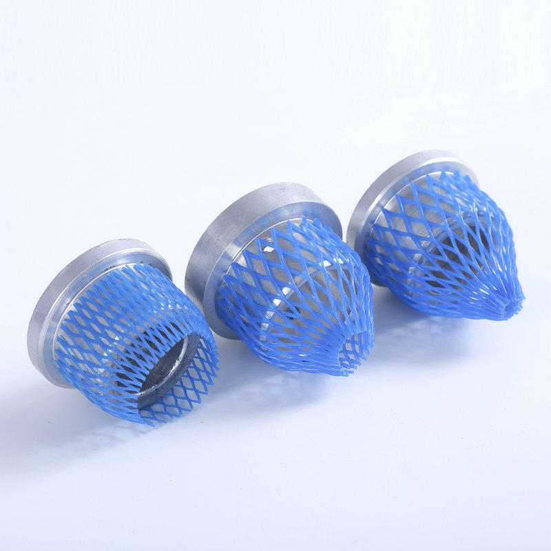 Pipe Metal Parts Protection Durable Blue PE Plastic Mesh Sleeve Mesh