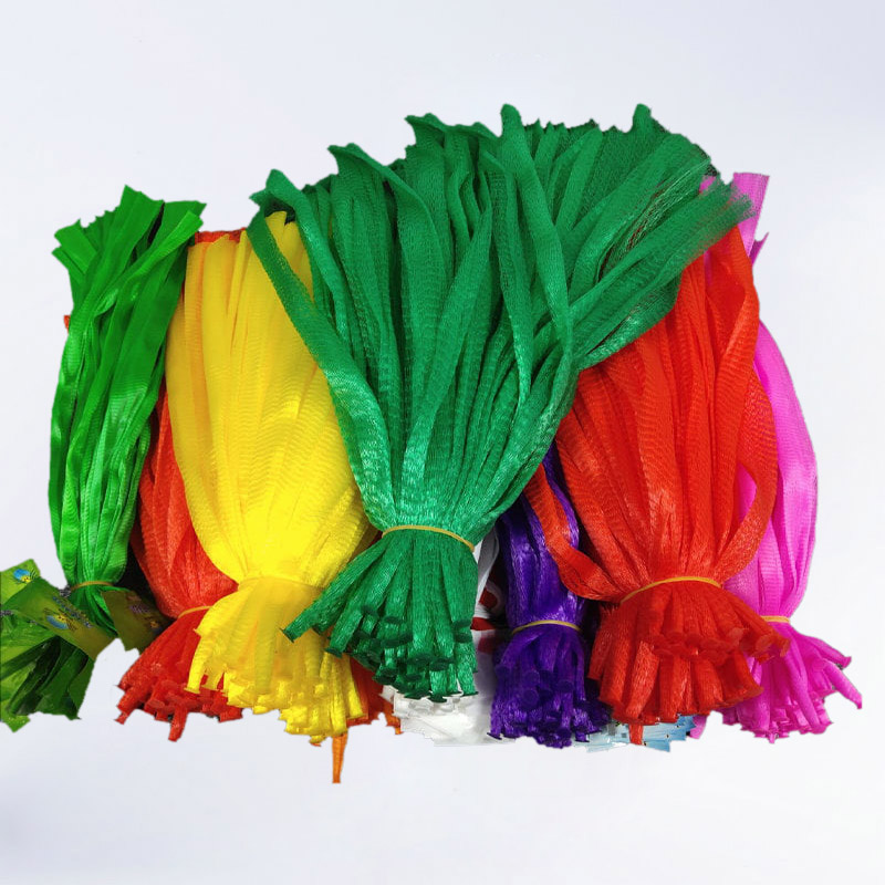 Plastic PE Mesh Bottom Bag Packing Net Vegetable And Fruit/Food Packaging Mesh/Net Bag