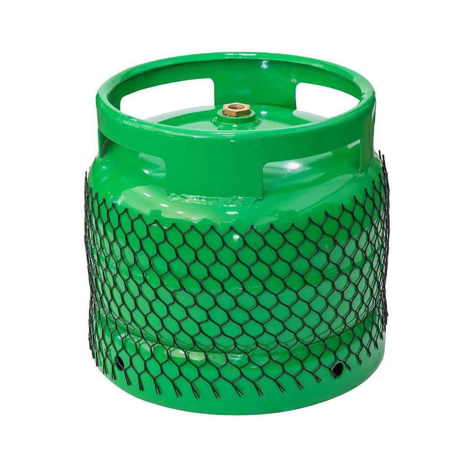Black Plastic gas cylinder protective net cover